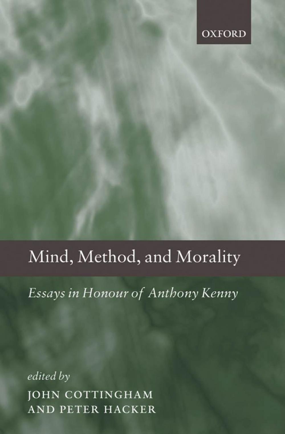 Big bigCover of Mind, Method, and Morality