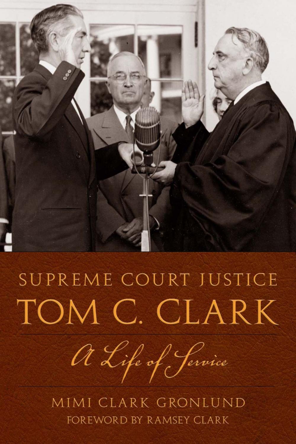 Big bigCover of Supreme Court Justice Tom C. Clark