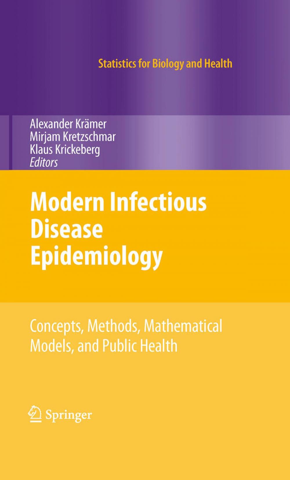 Big bigCover of Modern Infectious Disease Epidemiology