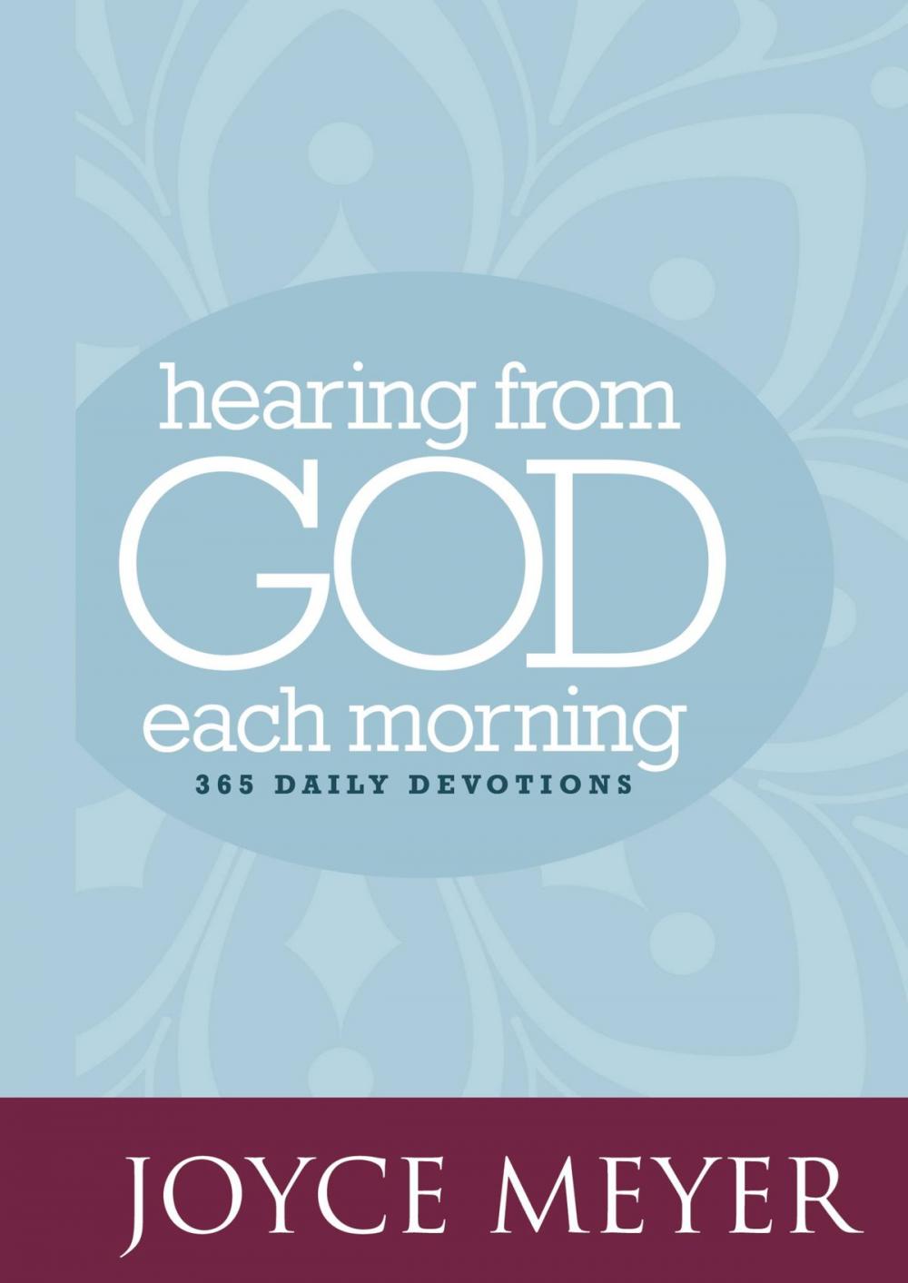 Big bigCover of Hearing from God Each Morning