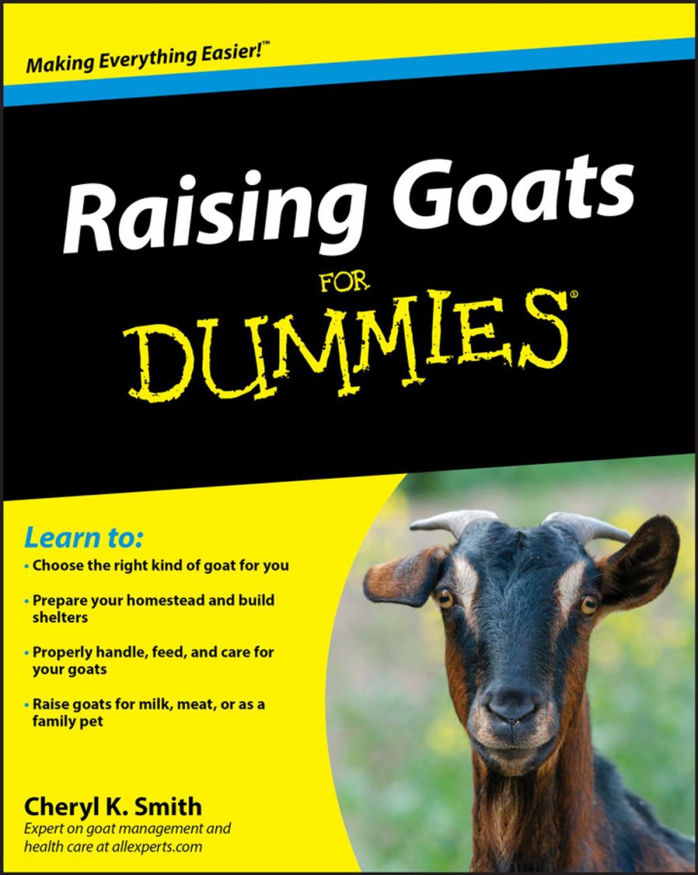 Big bigCover of Raising Goats For Dummies