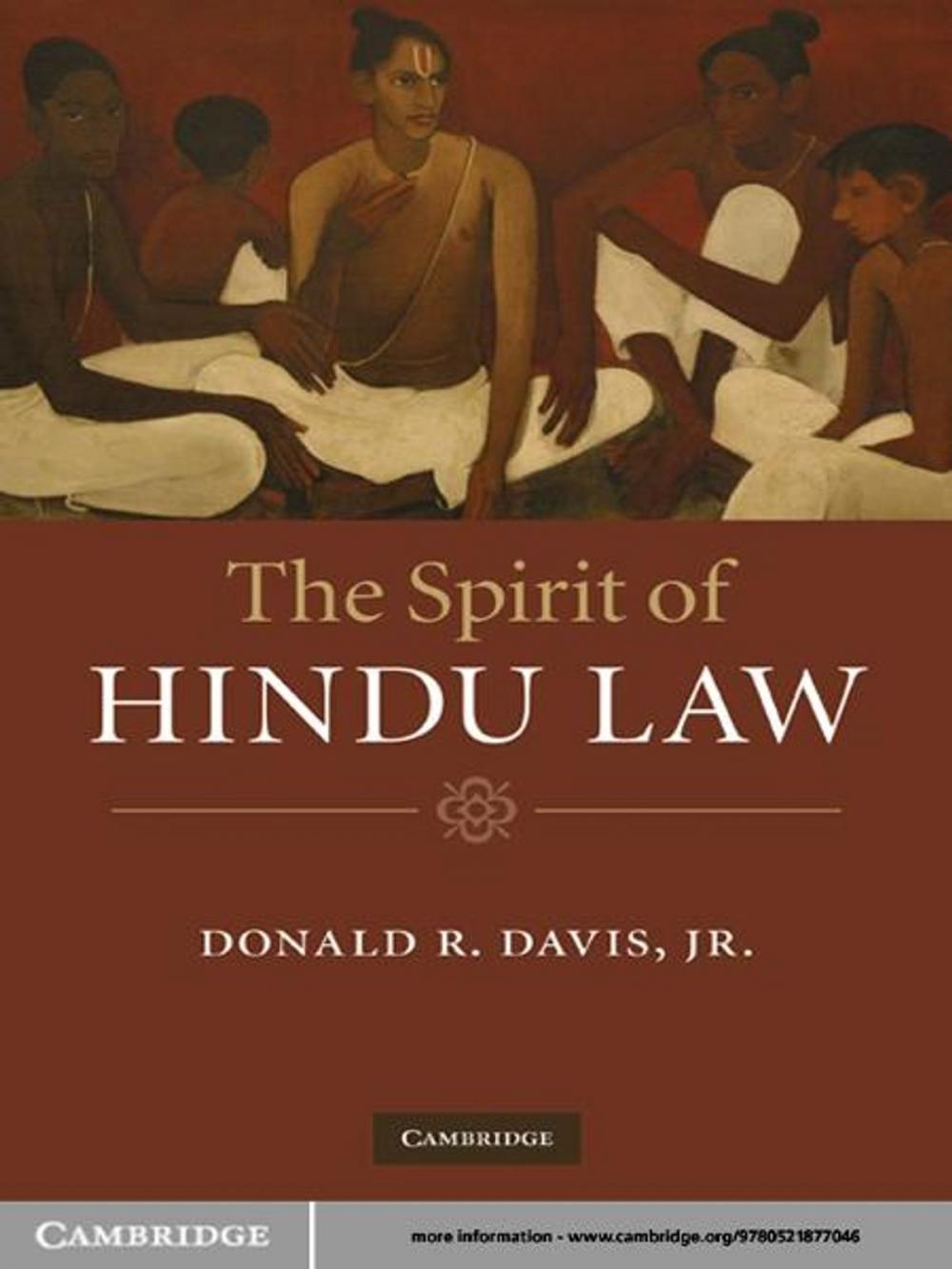 Big bigCover of The Spirit of Hindu Law