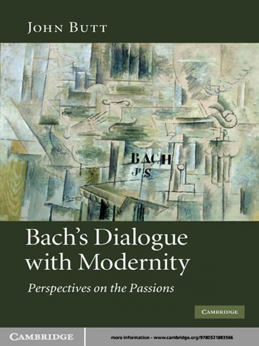 Big bigCover of Bach's Dialogue with Modernity