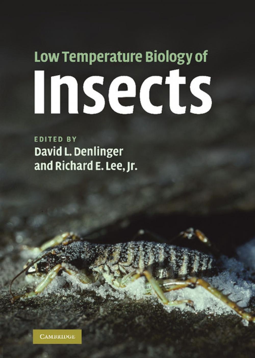 Big bigCover of Low Temperature Biology of Insects