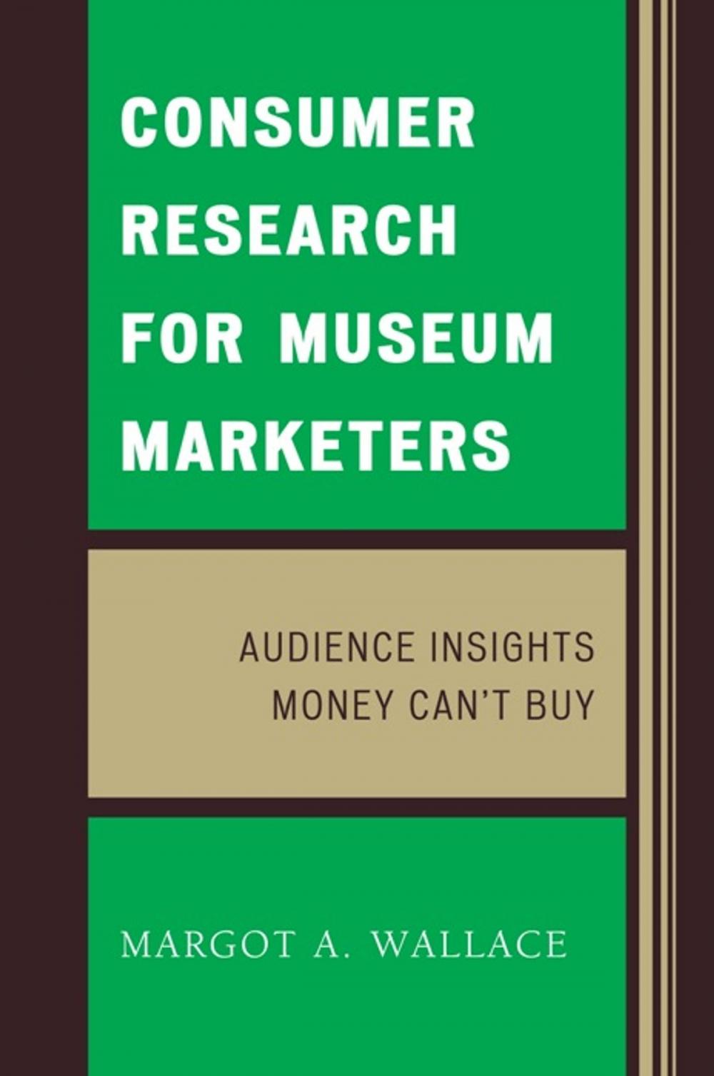 Big bigCover of Consumer Research for Museum Marketers