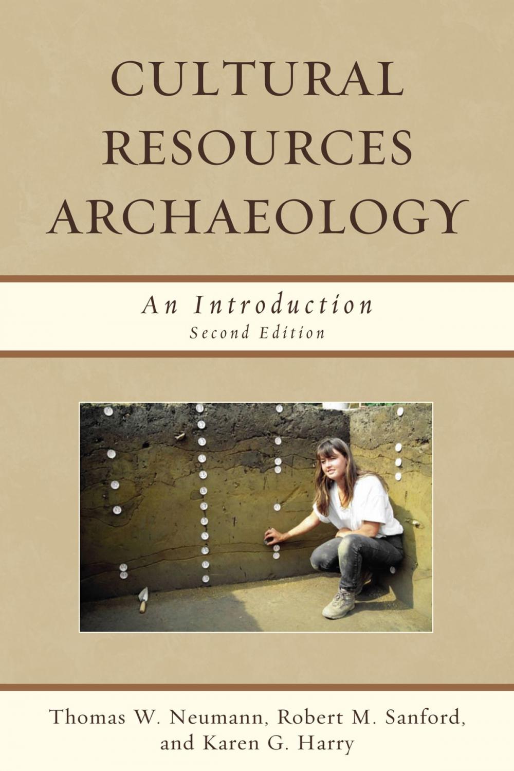 Big bigCover of Cultural Resources Archaeology