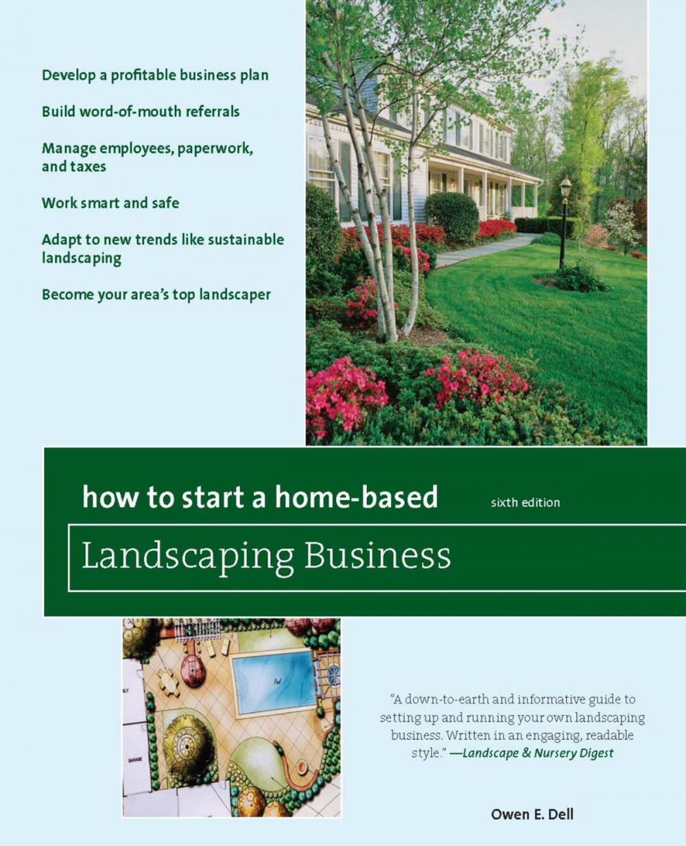 Big bigCover of How to Start a Home-Based Landscaping Business