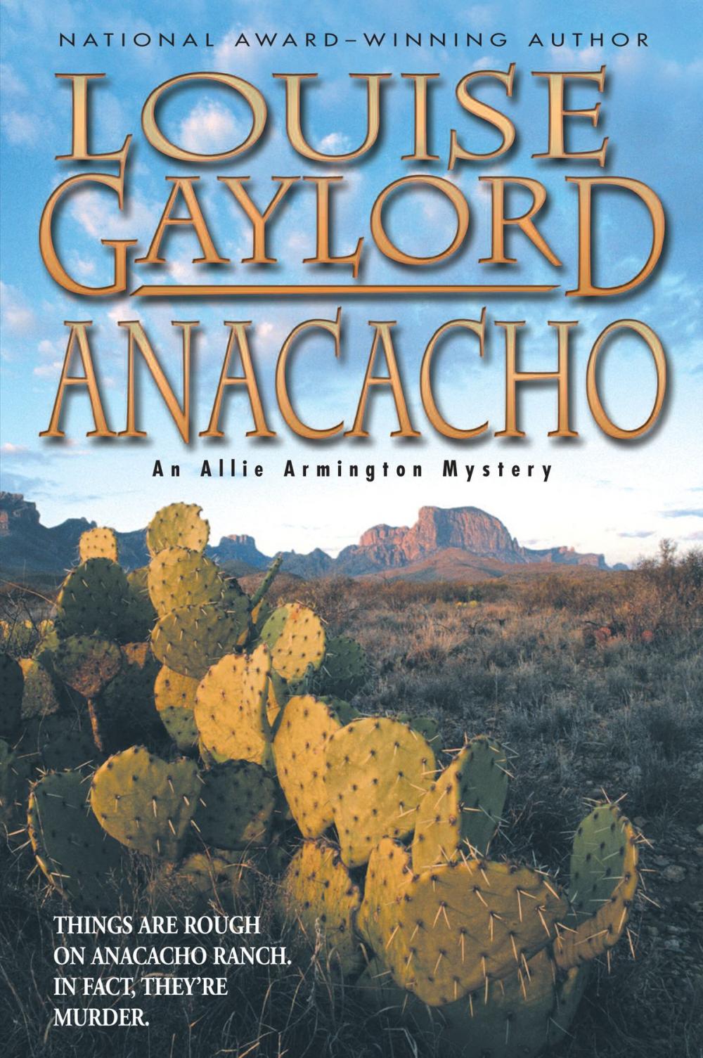 Big bigCover of Anacacho, An Allie Armington Mystery