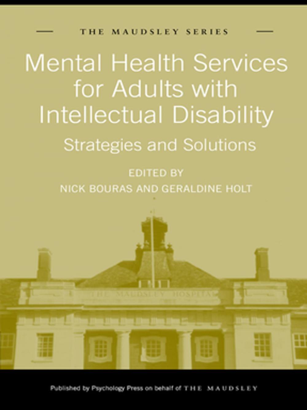 Big bigCover of Mental Health Services for Adults with Intellectual Disability