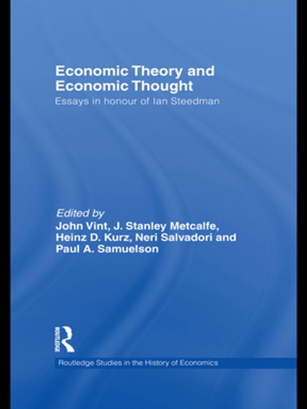 Big bigCover of Economic Theory and Economic Thought