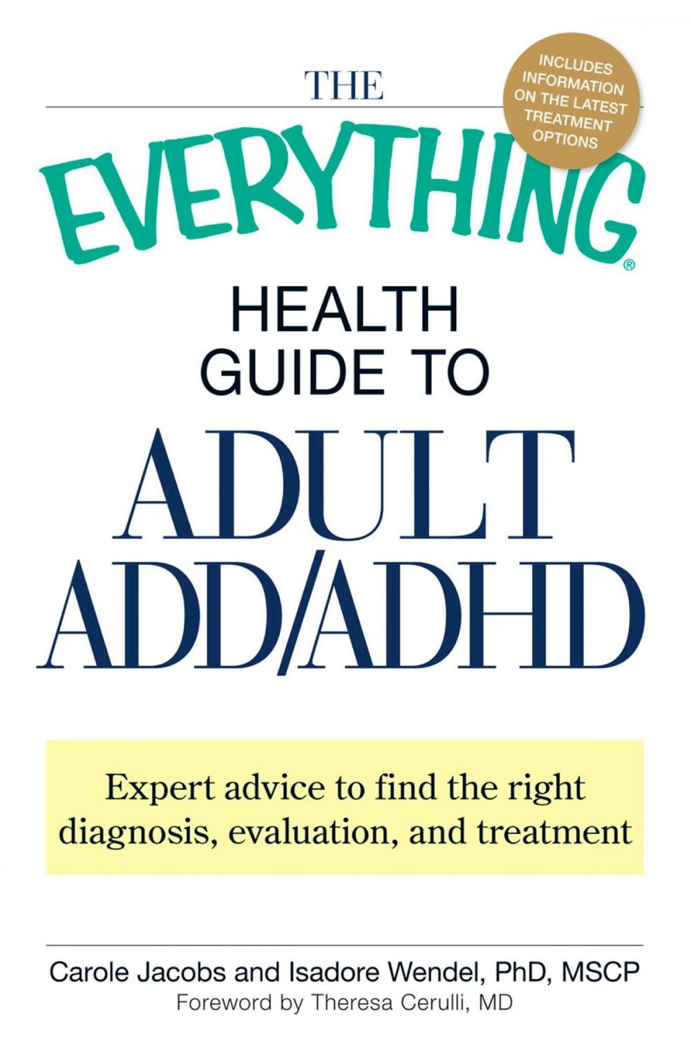 Big bigCover of The Everything Health Guide to Adult ADD/ADHD