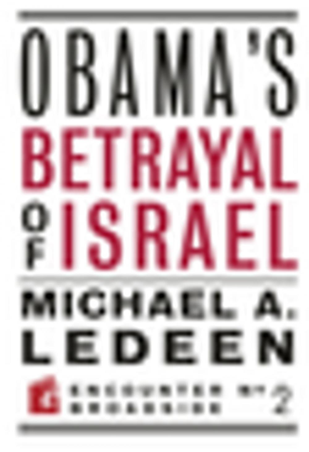 Big bigCover of Obama's Betrayal of Israel