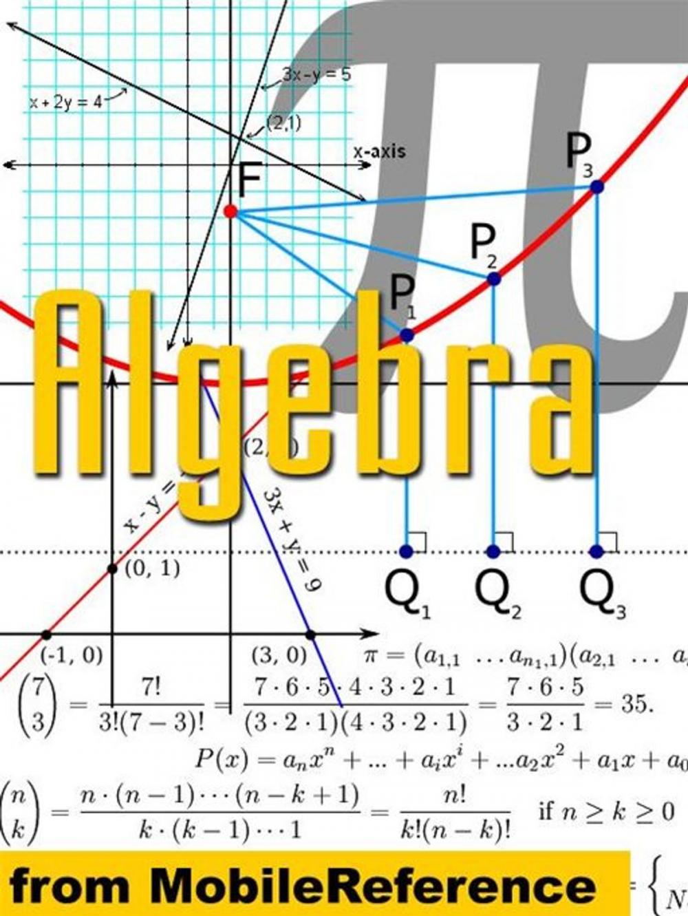 Big bigCover of Algebra Study Guide (Mobi Study Guides)
