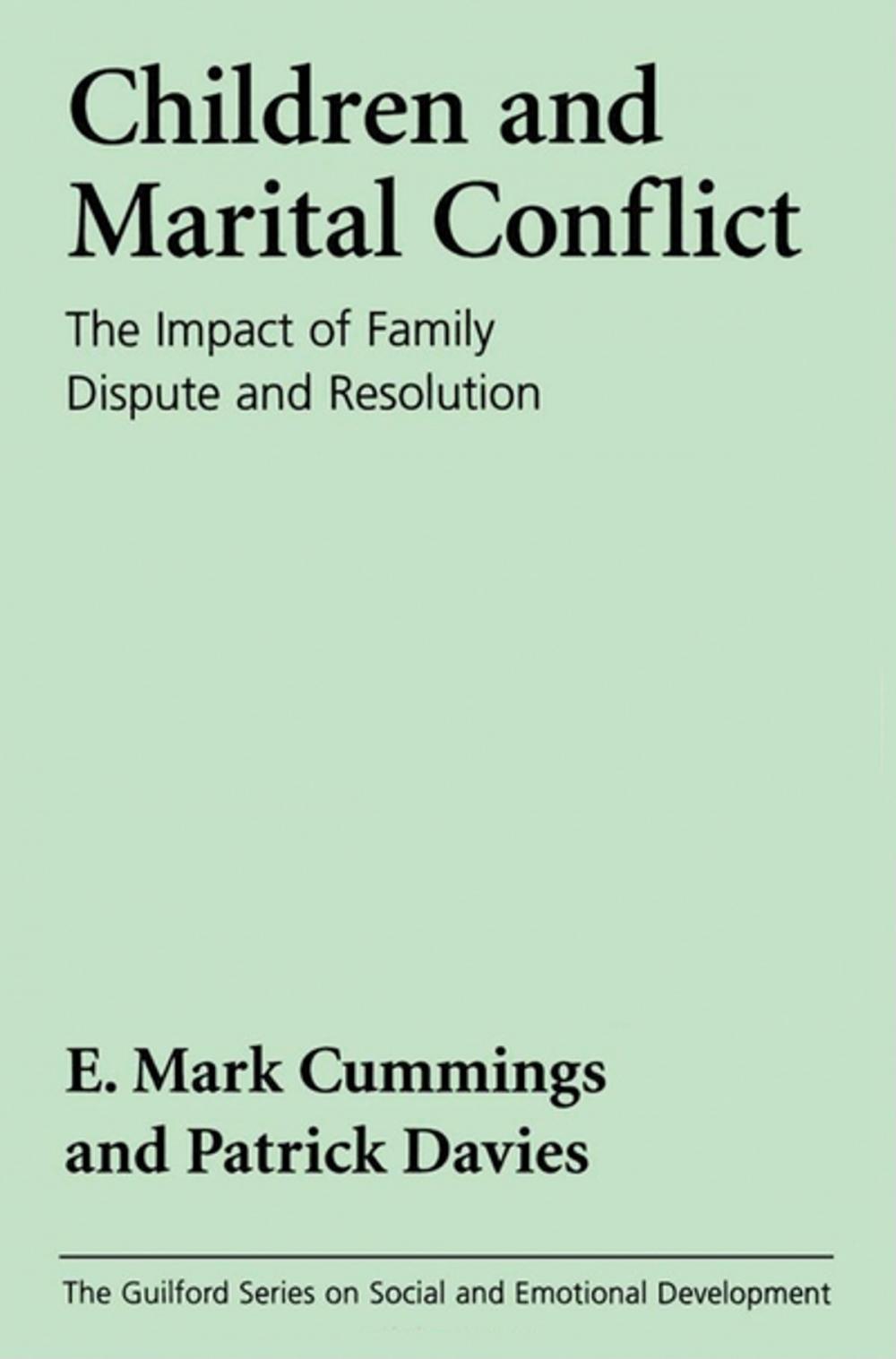 Big bigCover of Marital Conflict and Children