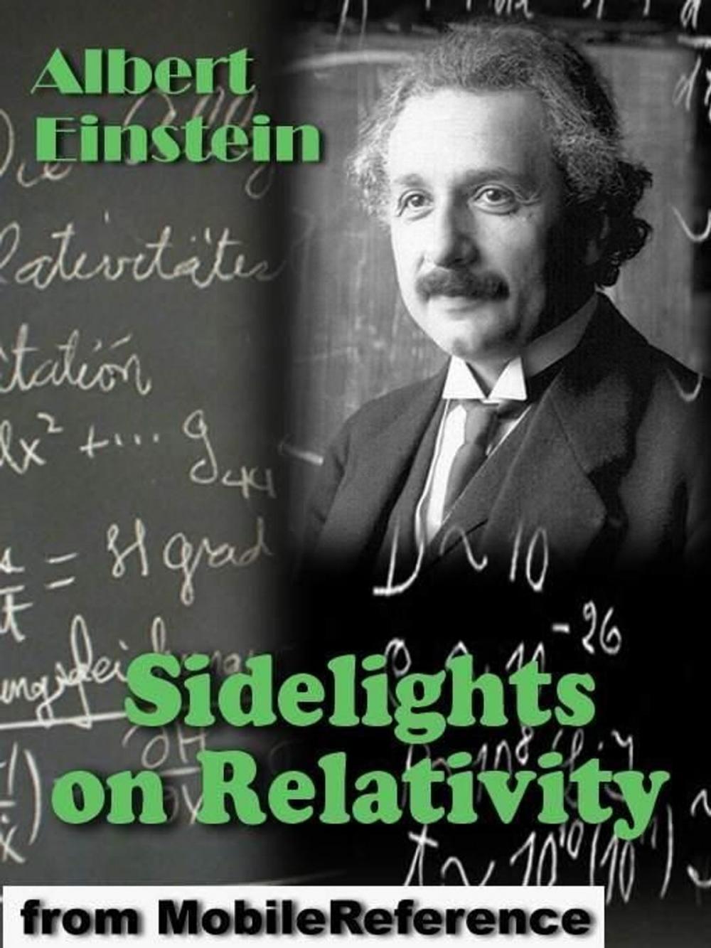 Big bigCover of Sidelights On Relativity (Mobi Classics)