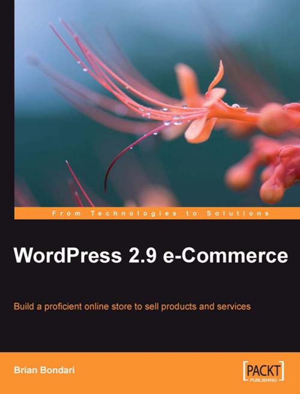 Big bigCover of WordPress 2.9 E-Commerce