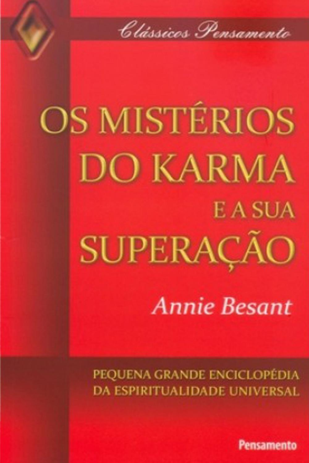 Big bigCover of Os Mistérios do Karma e Sua Superação