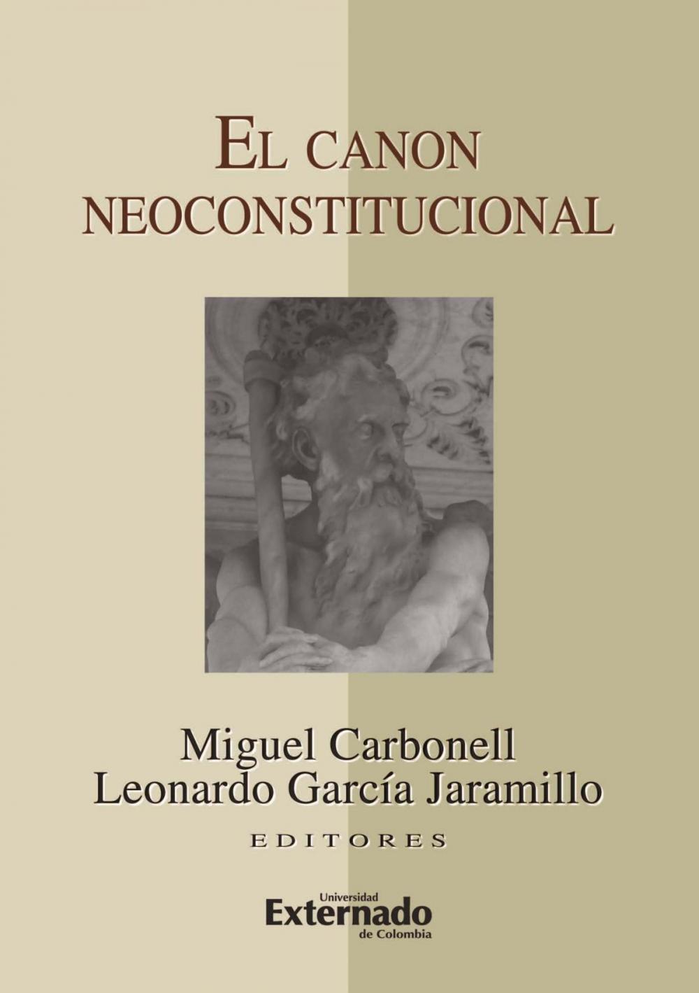 Big bigCover of El canon neoconstitucional