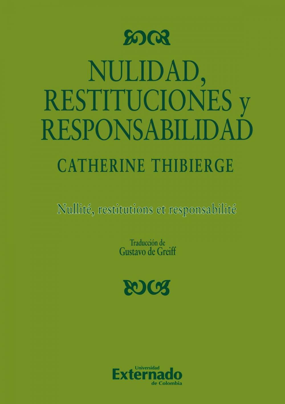 Big bigCover of Nulidad, restituciones y responsabilidad