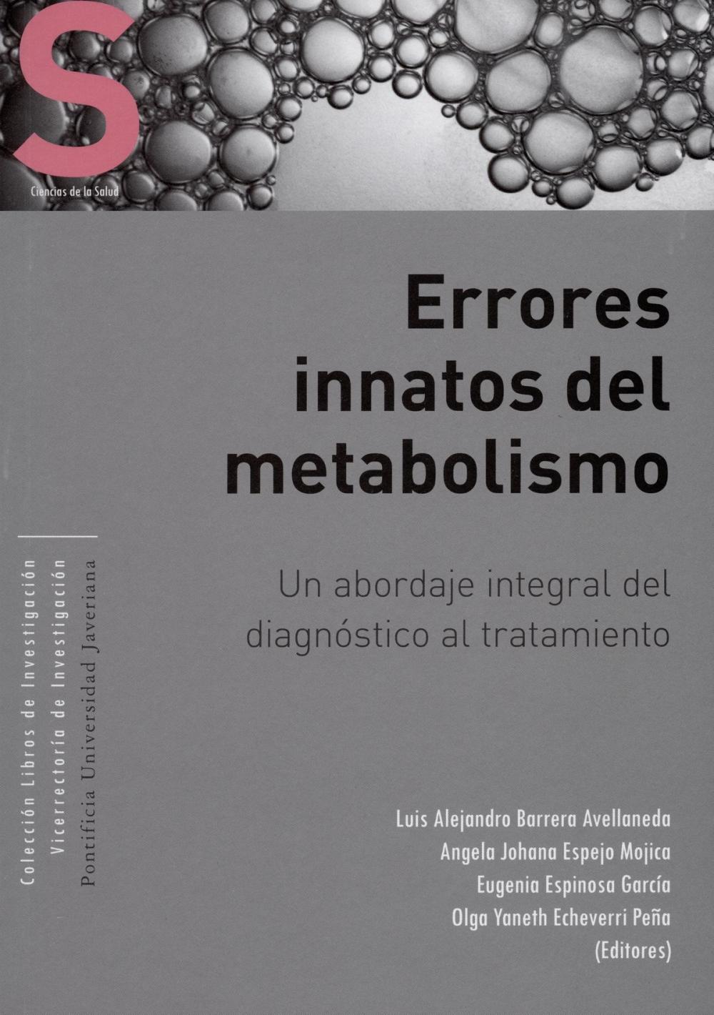 Big bigCover of Errores innatos en el metabolismo