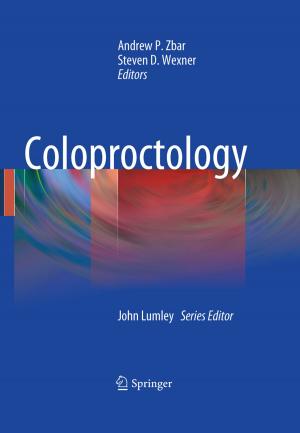 Cover of the book Coloproctology by Masanori Morishita