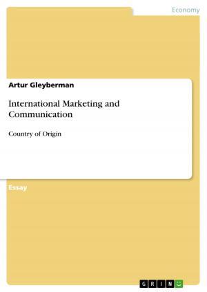 Cover of the book International Marketing and Communication by Natalie Junge