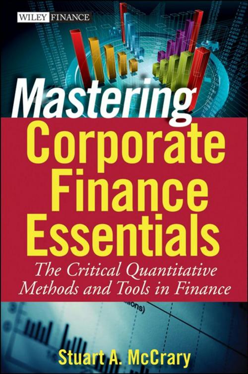 Cover of the book Mastering Corporate Finance Essentials by Stuart A. McCrary, Wiley