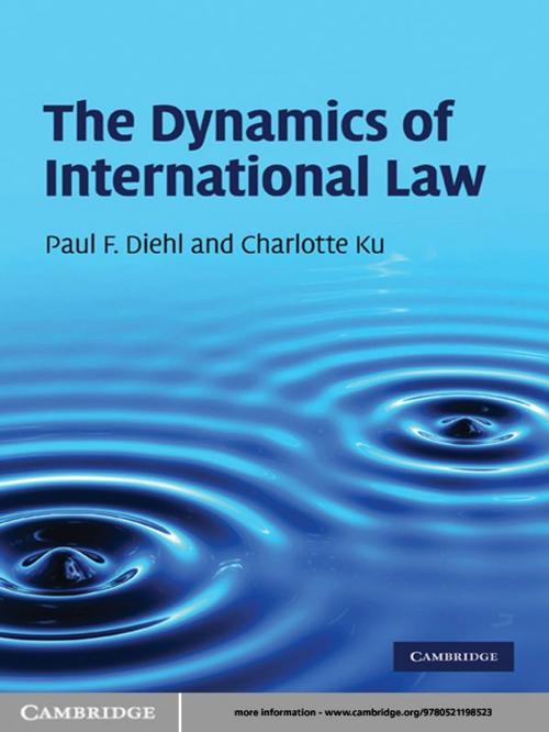 Cover of the book The Dynamics of International Law by Paul F. Diehl, Charlotte Ku, Cambridge University Press