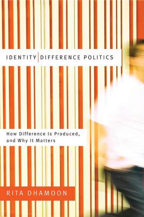 Cover of the book Identity/Difference Politics by Rita Dhamoon, UBC Press