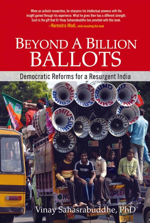 Cover of the book Beyond A Billion Ballots by Vinay Sahasrabuddhe, Wisdom Tree Publishers