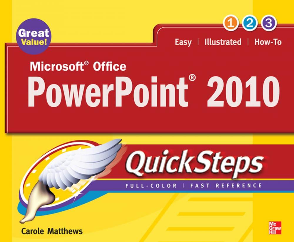 Big bigCover of Microsoft Office PowerPoint 2010 QuickSteps