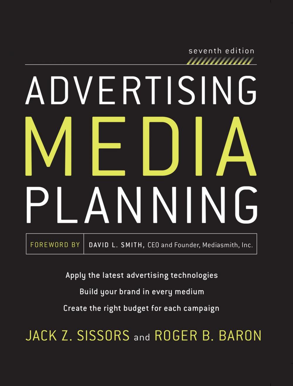 Big bigCover of Advertising Media Planning, Seventh Edition