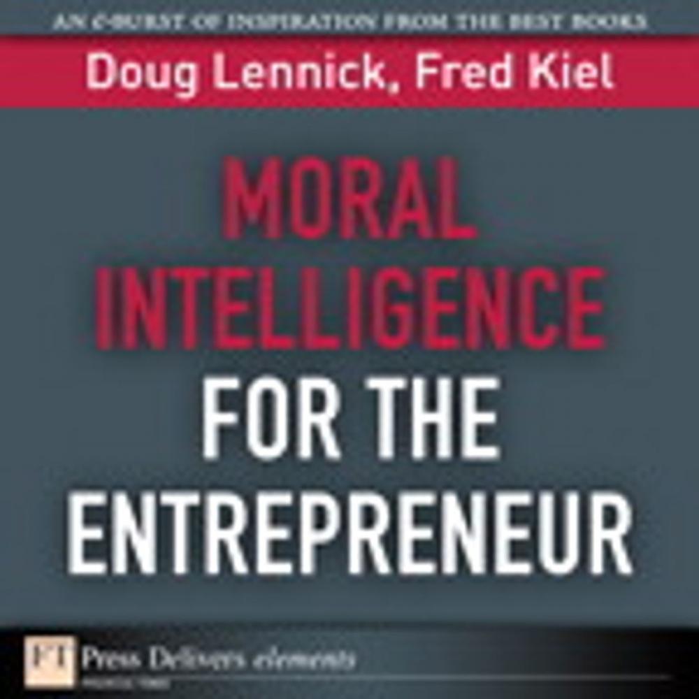 Big bigCover of Moral Intelligence for the Entrepreneur