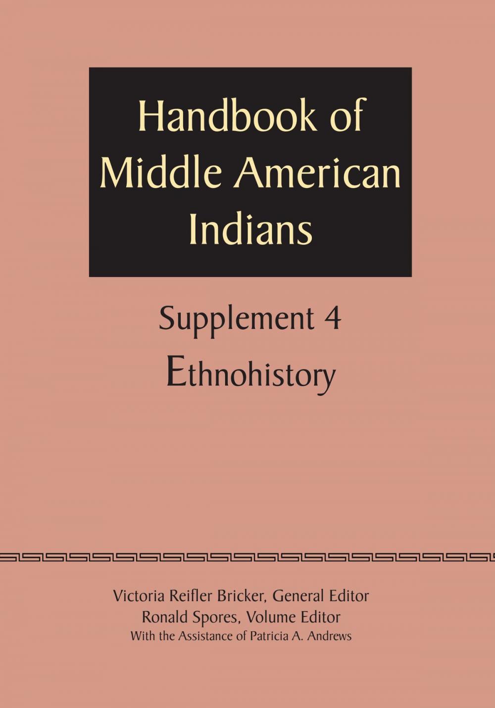 Big bigCover of Supplement to the Handbook of Middle American Indians, Volume 4