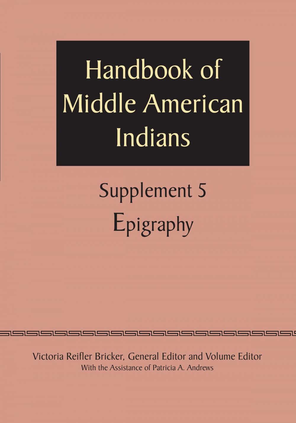 Big bigCover of Supplement to the Handbook of Middle American Indians, Volume 5