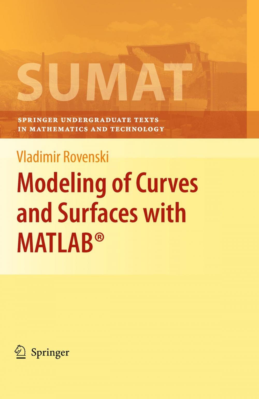 Big bigCover of Modeling of Curves and Surfaces with MATLAB®