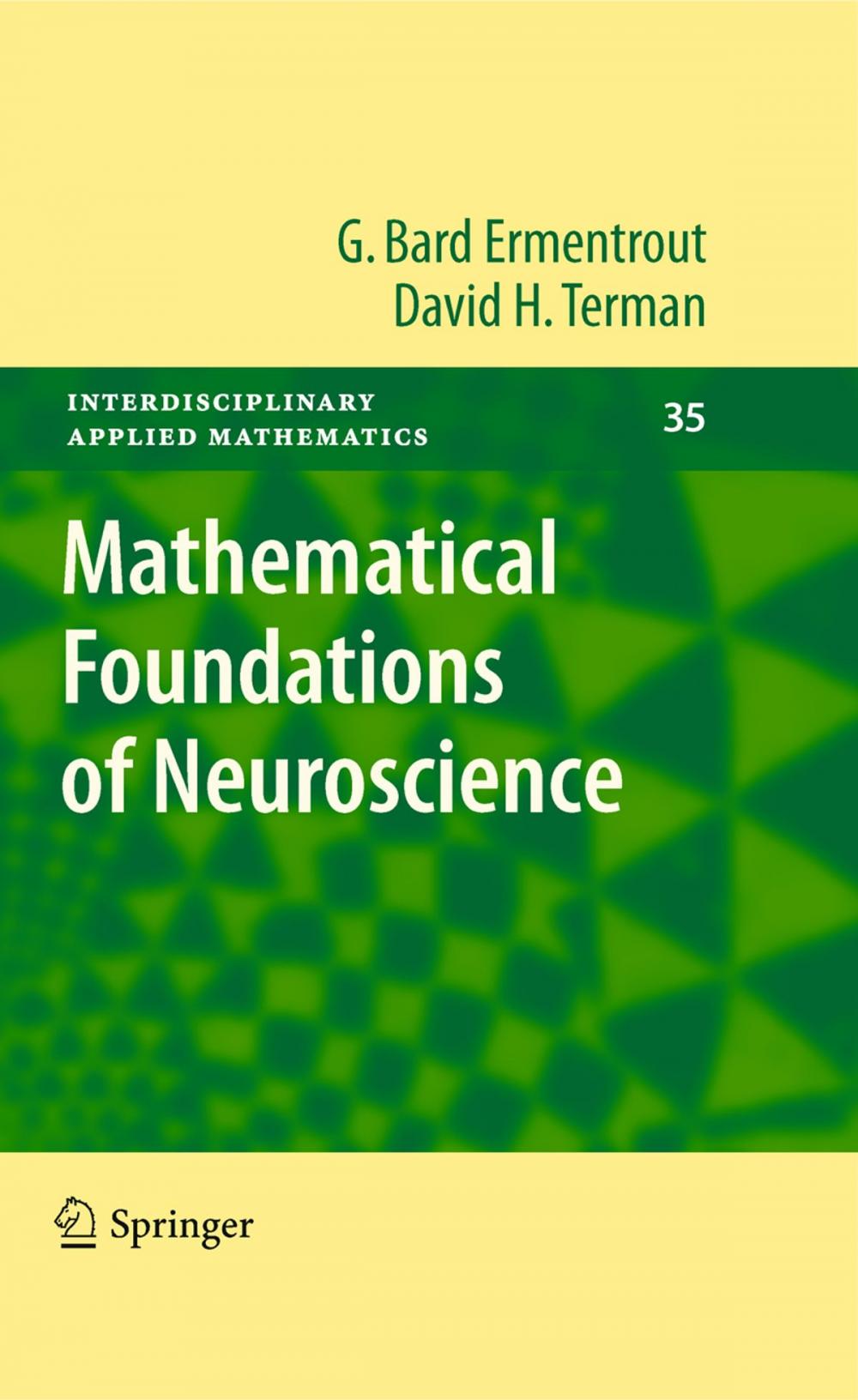 Big bigCover of Mathematical Foundations of Neuroscience