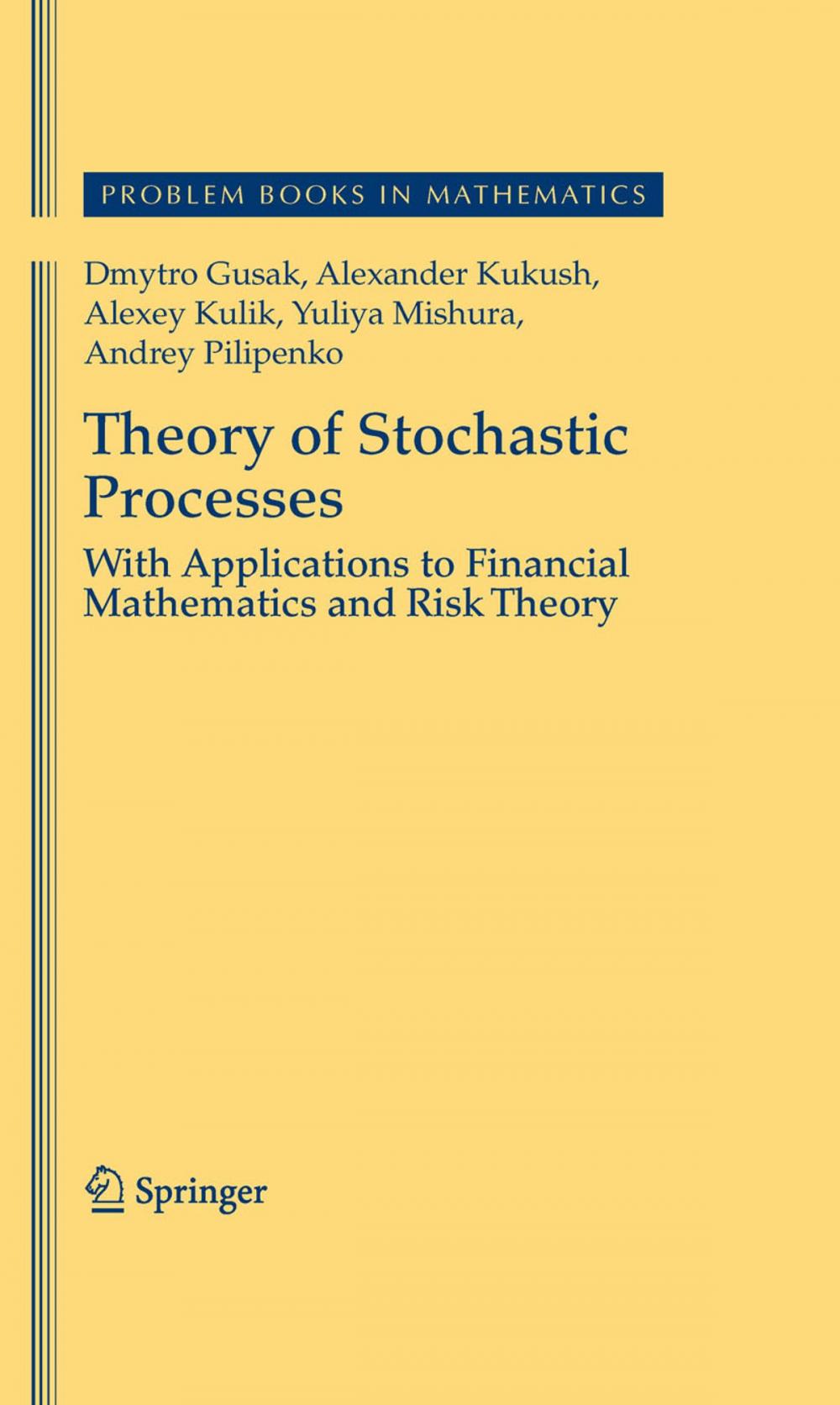 Big bigCover of Theory of Stochastic Processes