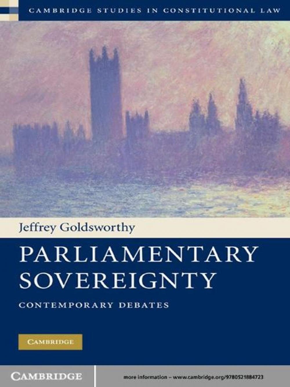 Big bigCover of Parliamentary Sovereignty