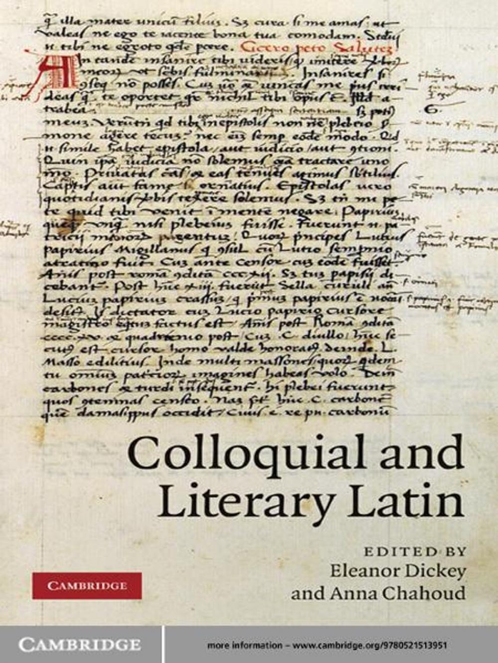 Big bigCover of Colloquial and Literary Latin