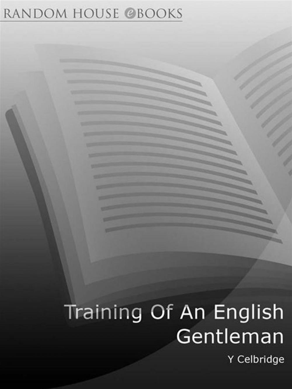 Big bigCover of Training of an English Gentleman