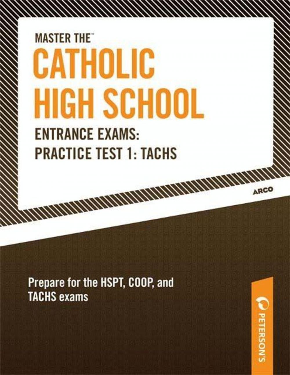 Big bigCover of Master the Catholic High School Entrance Exams--Practice Test 1: TACHS