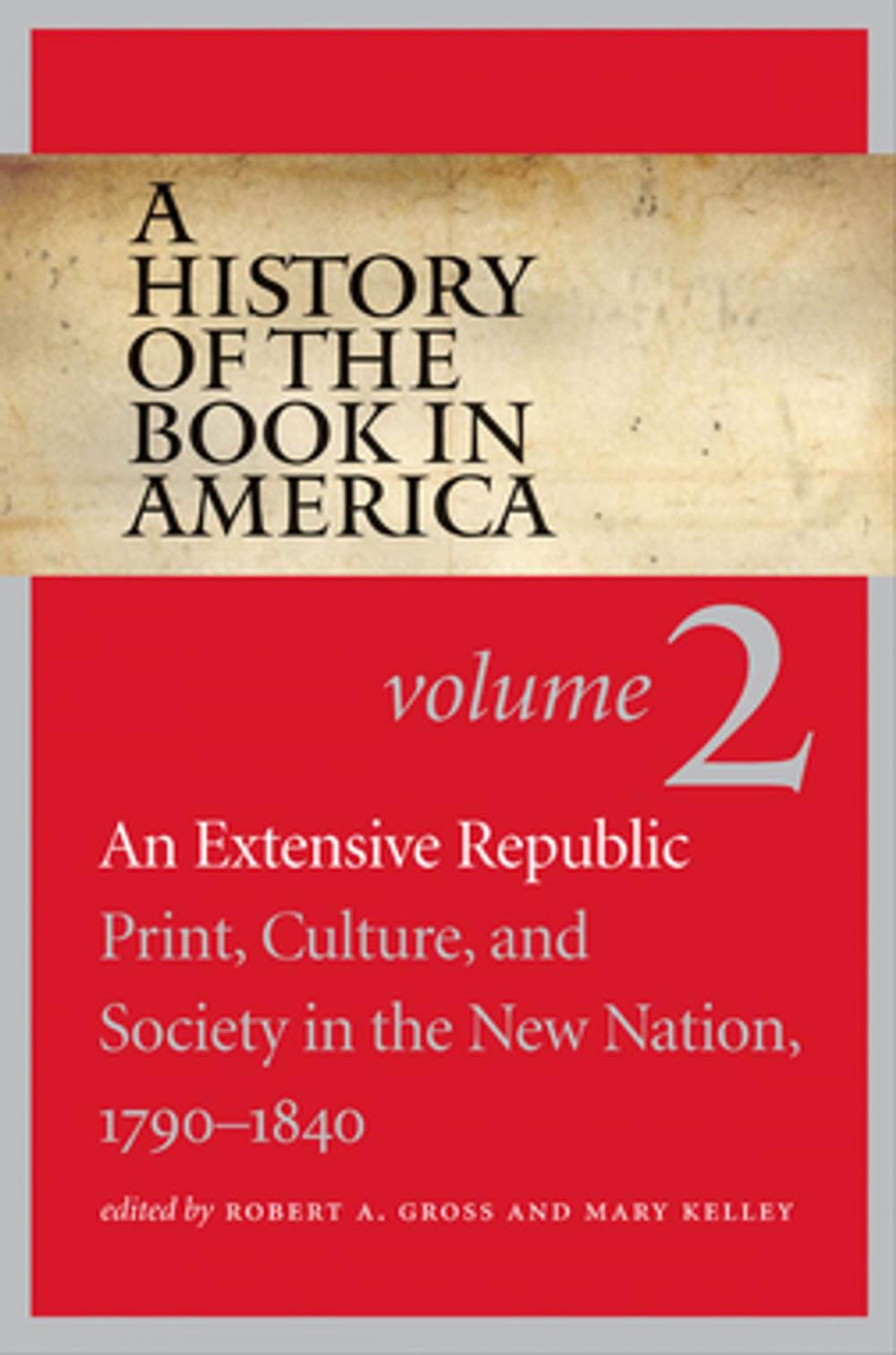 Big bigCover of A History of the Book in America
