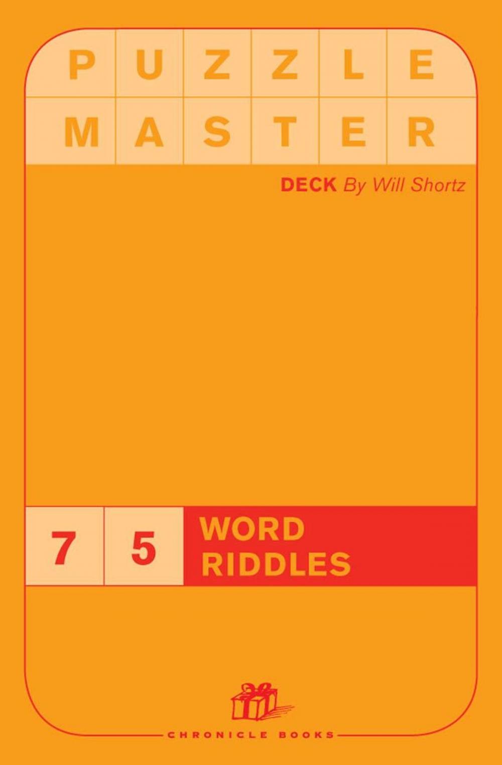 Big bigCover of Puzzlemaster Deck: 75 Word Riddles