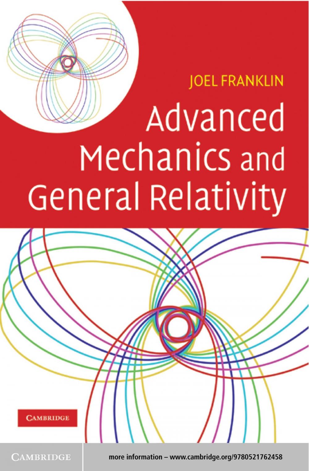 Big bigCover of Advanced Mechanics and General Relativity