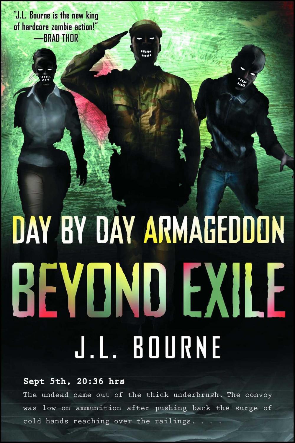 Big bigCover of Beyond Exile: Day by Day Armageddon