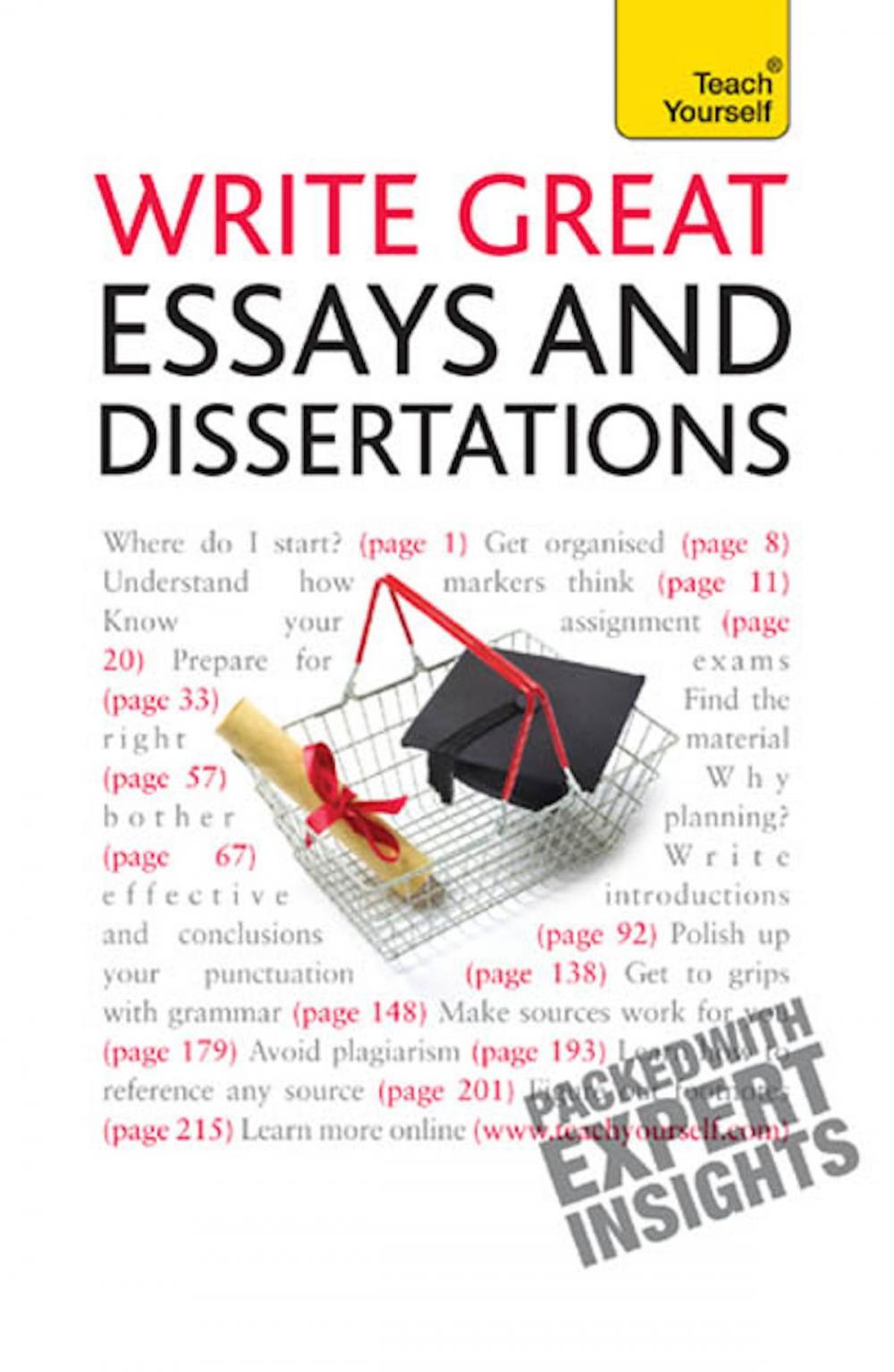 Big bigCover of Write Great Essays and Dissertations: Teach Yourself Ebook Epub