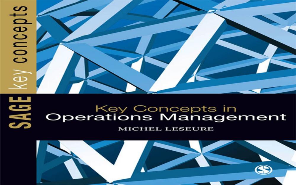 Big bigCover of Key Concepts in Operations Management