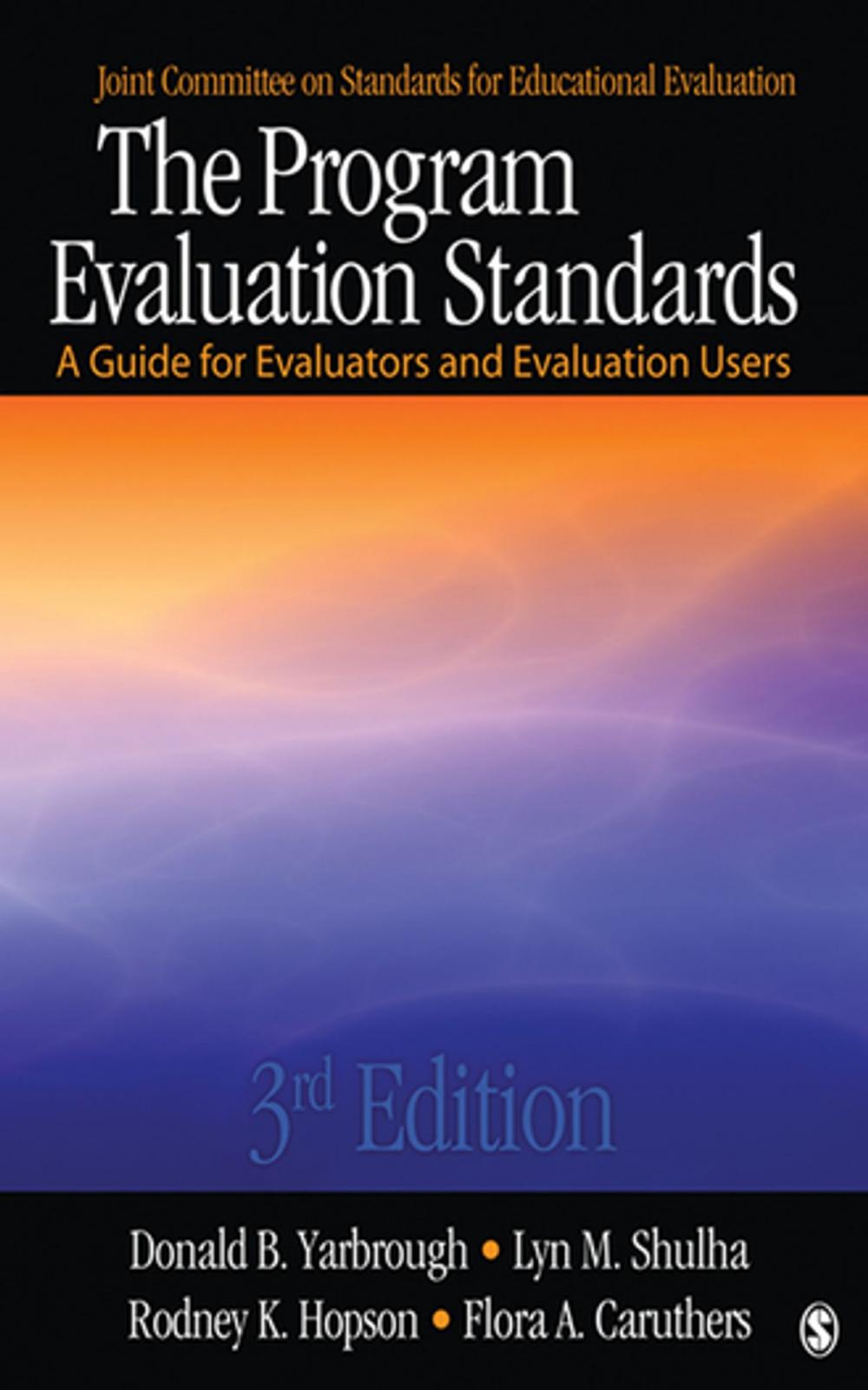 Big bigCover of The Program Evaluation Standards