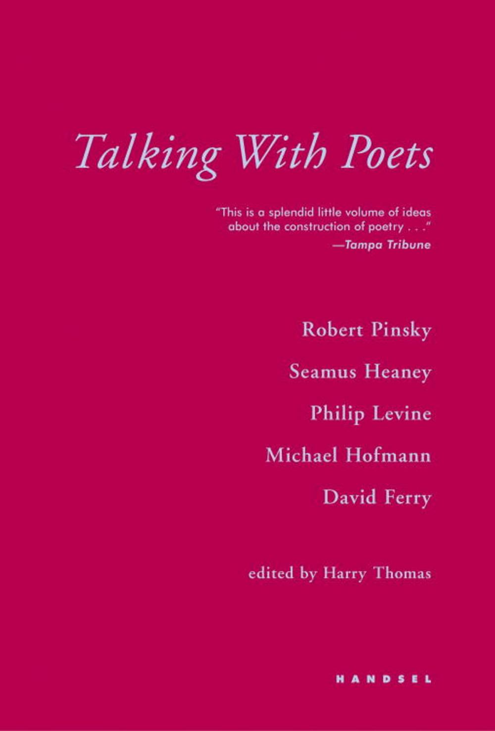 Big bigCover of Talking with Poets